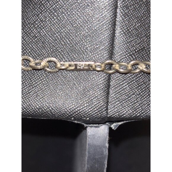 Silver Butterfly Suncatcher Necklace With Red & Green Stained Glass Design On Ch - Picture 6 of 12